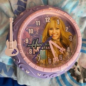Hannah Montana wall clock